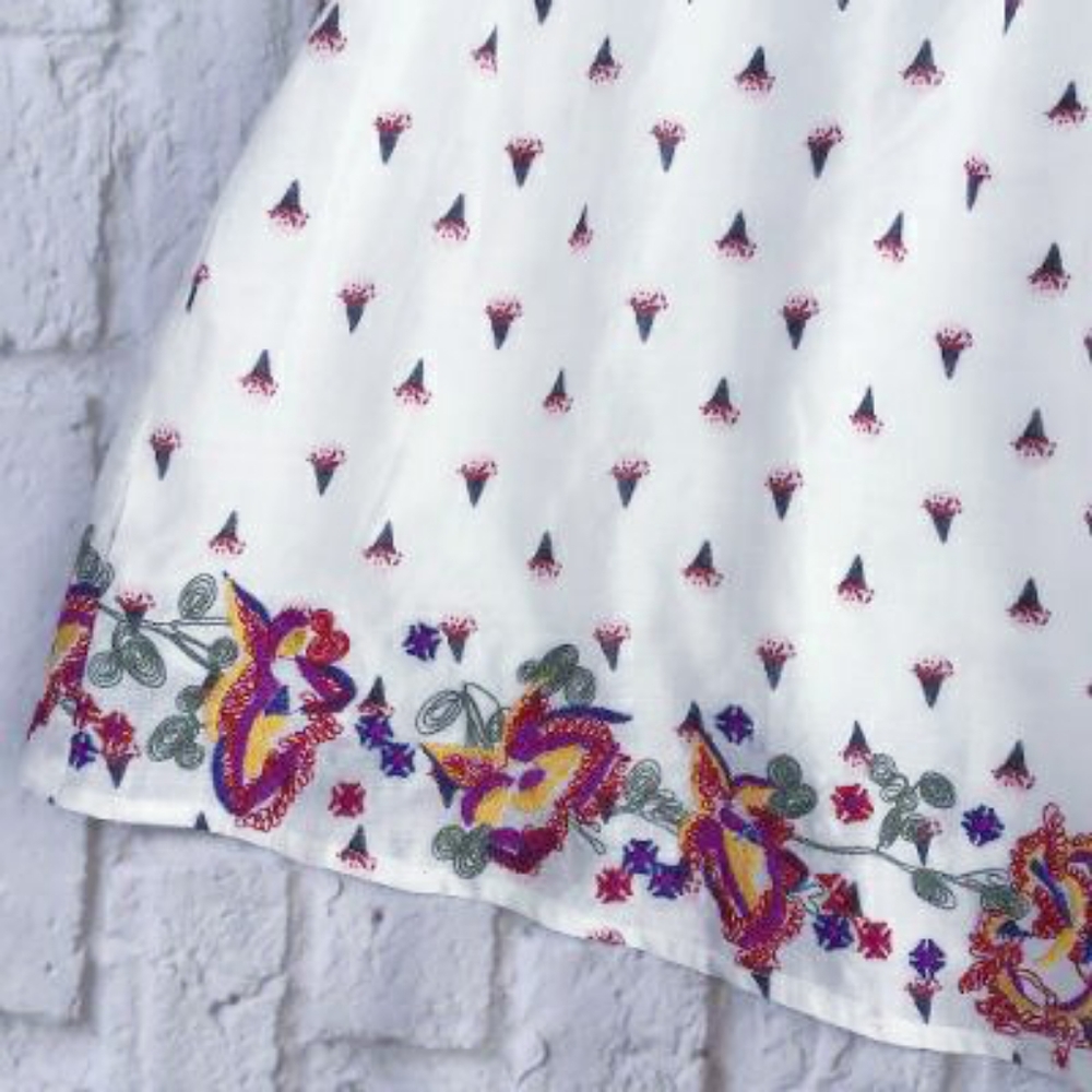 SKIES ARE BLUE Stitch Fix Boho Embroidered Dress - Picture 5 of 10
